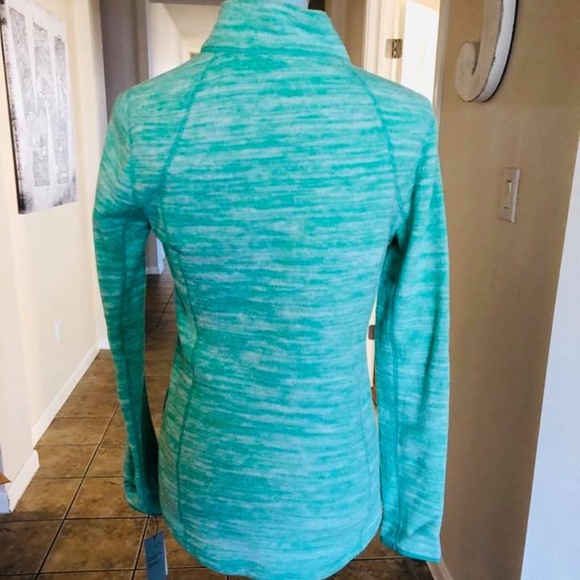 NWT Ideology fleece quarter zip top sweatshirt S - Picture 2 of 3